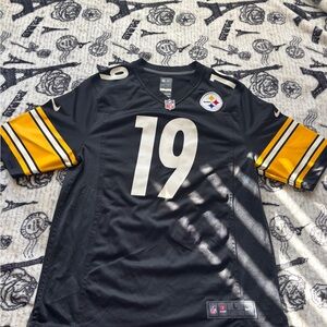 Nike On Field Pittsburgh Steelers Juju Smith-Schuster Jersey Black L